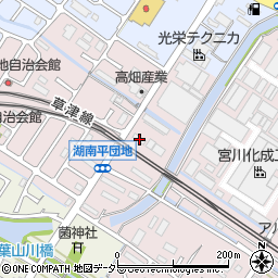 滋賀県栗東市下鈎1174-1周辺の地図