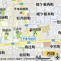 京都府京都市上京区上善寺町95-3周辺の地図