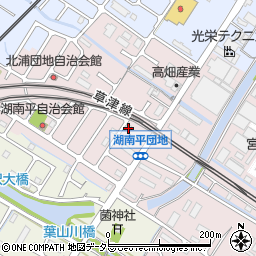 滋賀県栗東市下鈎1204周辺の地図
