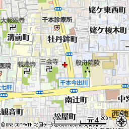 京都府京都市上京区上善寺町89周辺の地図