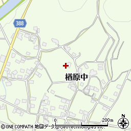 岡山県美作市楢原中451-1周辺の地図