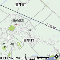 三重県四日市市中村町1680周辺の地図