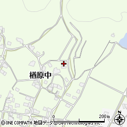 岡山県美作市楢原中539-1周辺の地図
