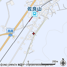 岡山県津山市高尾423周辺の地図