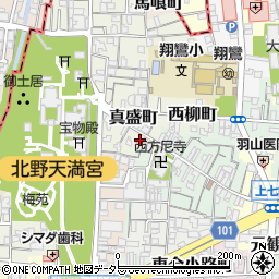 老松北野店周辺の地図