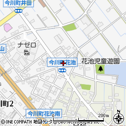 愛知県刈谷市今川町花池107周辺の地図