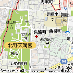 京都府京都市上京区社家長屋町680周辺の地図