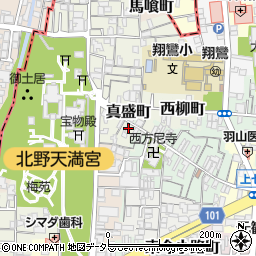 京都府京都市上京区社家長屋町676周辺の地図