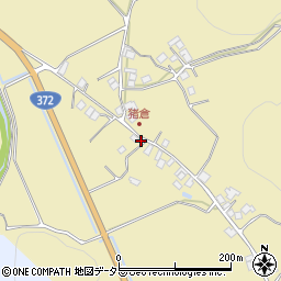 京都府亀岡市宮前町猪倉小作り周辺の地図