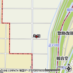 愛知県豊明市栄町舟田周辺の地図