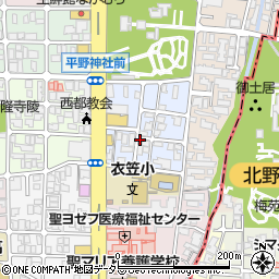フルーツパーク平野宮本町駐車場周辺の地図
