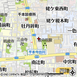京都府京都市上京区上善寺町86周辺の地図