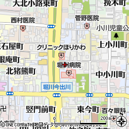 薬局ダックス上京堀川今出川店周辺の地図