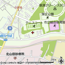 滋賀県草津市下笠町175周辺の地図