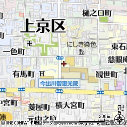 京都府京都市上京区五辻町63周辺の地図