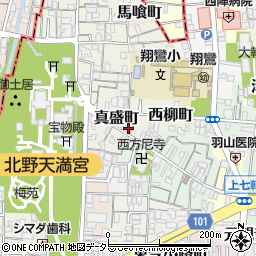 京都府京都市上京区社家長屋町673周辺の地図