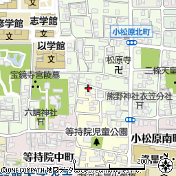 京都府京都市北区等持院北町58-9周辺の地図