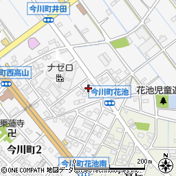 愛知県刈谷市今川町花池90周辺の地図