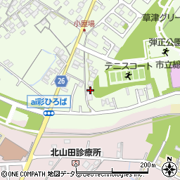 滋賀県草津市下笠町189周辺の地図