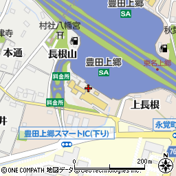 ファミリーマート上郷ＳＡ下り店周辺の地図