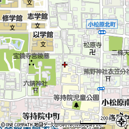 京都府京都市北区等持院北町58-14周辺の地図