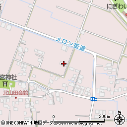 滋賀県草津市北山田町2472周辺の地図