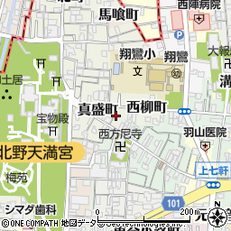 京都府京都市上京区社家長屋町672周辺の地図