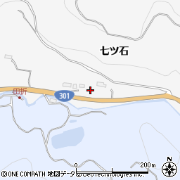 愛知県豊田市大沼町七ツ石周辺の地図
