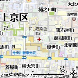 京都府京都市上京区五辻町44-2周辺の地図
