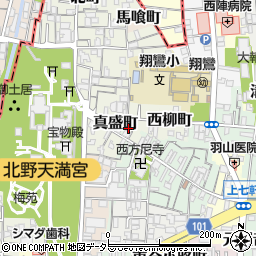 京都府京都市上京区社家長屋町673-3周辺の地図