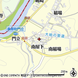 愛知県岡崎市桑原町南屋下46周辺の地図