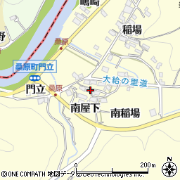 愛知県岡崎市桑原町南屋下周辺の地図