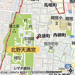 京都府京都市上京区社家長屋町684周辺の地図