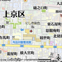 京都府京都市上京区五辻町50周辺の地図