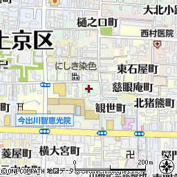 京都府京都市上京区五辻町37周辺の地図