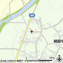 岡山県美作市楢原中351-6周辺の地図