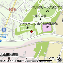 滋賀県草津市下笠町170-2周辺の地図