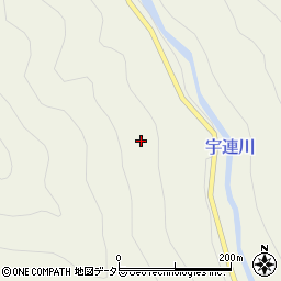 愛知県設楽町（北設楽郡）川合（長ゾレ）周辺の地図