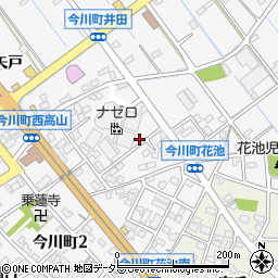 愛知県刈谷市今川町花池44周辺の地図