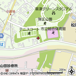 滋賀県草津市下笠町168周辺の地図
