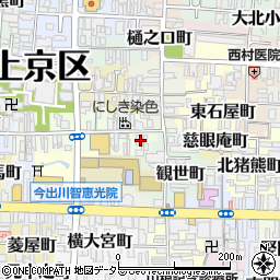 京都府京都市上京区五辻町39周辺の地図