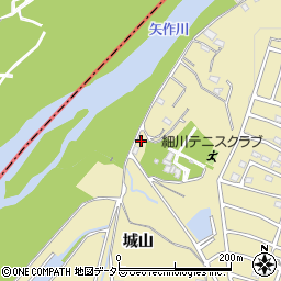 愛知県岡崎市細川町権水63周辺の地図