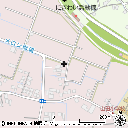 滋賀県草津市北山田町2449周辺の地図