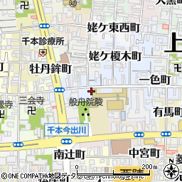 京都府京都市上京区西五辻東町62周辺の地図