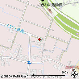 滋賀県草津市北山田町2452周辺の地図