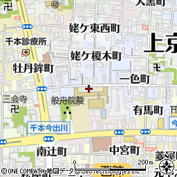 京都府京都市上京区西五辻東町48周辺の地図