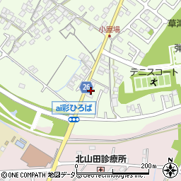 滋賀県草津市下笠町715周辺の地図