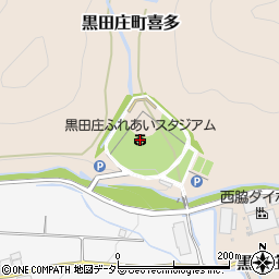 黒田庄ふれあいスタジアム周辺の地図