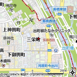 京都府京都市上京区相生町周辺の地図