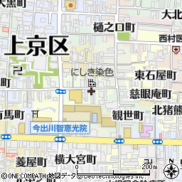 京都府京都市上京区五辻町48周辺の地図